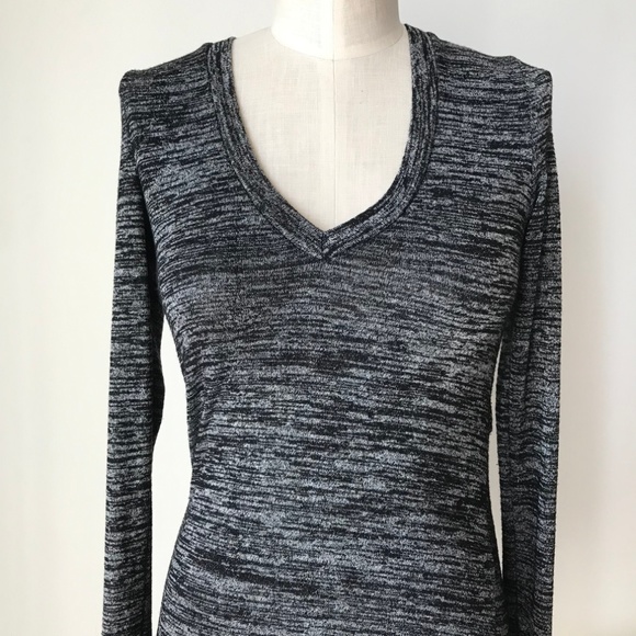 Aritzia Wilfred Free Open Back Grey Top - Picture 2 of 4